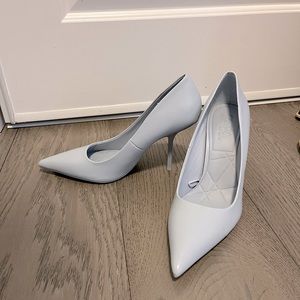 Zara blue heels